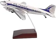 Replica 1:200 for Douglas DC-3Static Simulation Aaircraft Model France Twin-Propeller Metal Decoration Display Airplane Toy