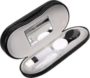 [Holibanna] Glasses Box Double Layer Portable for Travel Home Scratch-resistant Multipurpose