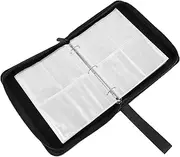 Toddmomy 1Pc Trading Cards Binder with Sleeves Premium PU Cards Container for Collecting Album for Stickers and Stamps