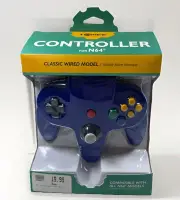 *BRAND NEW* Tomee For Nintendo 64 N64 Wired Remote Controller Blue