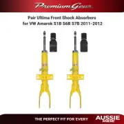Pair Ultima Front Shock Absorbers For VW Amarok S1B S6B S7B 2011-2012