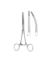 6 ROCHESTER-CARMAL Forceps, Straight, Long-Serrat, Cross Serrated Tips, 6.25",