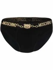 SLIP MOSCHINO UNDERWEAR Man Sz. M 47058123 555 Black
