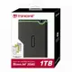 Transcend 創見 1TB 25M3S 鐵灰色 USB3.1 2.5吋 超薄行動外接硬碟(TS1TSJ25M3S)