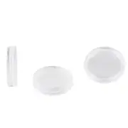 Premium Quality Clear Coin Storage Capsules Holder Box 100pcs For 18mm