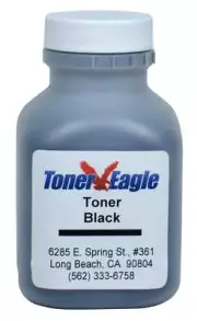 Black Toner Refill Kit with Chip for HP CP1510 CP1515n CP1518ni CB540A. 55gr.
