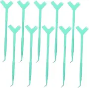 SOESFOUFU 10pcs False Eyelash Y-shaped Brush Make up Kit Lash Tools for Eyelash Extensions False Lash Mascara Eyelash Extension Supplies Eyelash Perm Tool Makeup Beauty Tool Lash Lift Tool