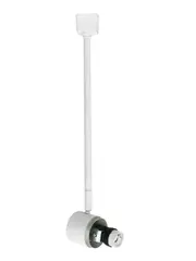 MFL By Masson Script 1 Light Drop Track Head in White