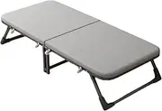 Steel Foldable Camping Bed Breathable Foldable Bed Portable Camp Beds Double Pipe Extra Strength for Outdoor Office