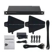 SHURE UA844 UHF Antenna Distribution System + UA874 Antenna Support 4 Mic