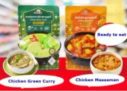 Ready-to-eat food Chicken Massaman Curry , Chicken Green Curry 105g