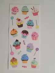 scratch and sniff stickers sheet NEW Playhouse Cupcake Cutie