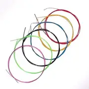 Generic Extra 4th D Multi Colored Nylon Classical Guitar Strings Set Normal Tension Color Coated on Copper Wound