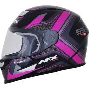 AFX - 0101-11101 - FX-99 Helmet - Recurve - Black/Fuchsia - XS
