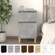 Bedside Tables Nightstand Bedroom Lamp Stand Storage Drawer Cabinet vidaXL