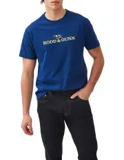 [Rodd & Gunn] Logo T-shirt in Electric Blue