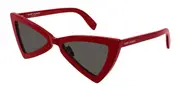 Saint Laurent SL 207 JERRY 008 Men's Sunglasses Red Size 53