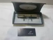 Parker Insignia Ballpoint Pen Matte Black & Gold. New In Box. Old Stock