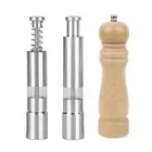 Manual Pepper Grinder Wooden Salt And Pepper Mill Multi-Purpose Kitchen Tool AU