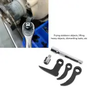 Crowbar Adapter Heads 1/2 And 3/8 Star With Sawtooth 1/2 Square L Type Pry Bar✈
