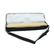 Yinfente Flute Case for 17 Hole Keys Flute Hard Wooden Case with Soft Box