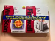 McAfee VirusScan & McAfee Firewall - SEALED - *BRAND NEW*
