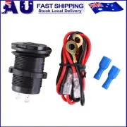 12V CAR CIGARETTE LIGHTER SOCKET WATERPROOF USB CHARGER POWER ADAPTER OUTLET NEW