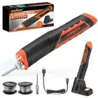 HORUSDY Wireless Soldering Iron Kit Cordless Portable Solder Iron Pen 8W 4V