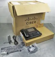 lot 0f 8 Cisco CP-9971-C-CAM-K9 68-3145-03 UC Phone 9971 BLACK/ Camera