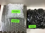 216 Bottles PLAIN 1/3 oz 10ml Clear Glass Roll on With BLACK Cap & Roller
