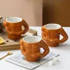 Creative Coffee Mugs Ceramic Boys Gym Trainer Cup New Milk Mug for Home Office