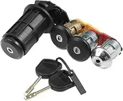 Lock Cylinder for Ford KA 1997-2008, Car Door Lock Cylinder Set with Keys 7177664516