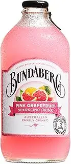 Bundaberg Pink Grapefruit Sparkling Drink, 12 x 375 Milliliters