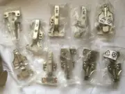 10 Amazon Basics AB-4019 Satin Nickel 105-Degree Soft-Close Face Frame Hinge New