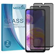 [2 Pack] Privacy Anti-Spy Full Coverage Samsung Galaxy A23 Tempered Glass Premium 9H HD Screen Protectors by MEZON (Galaxy A23, Privacy) – FREE EXPRESS