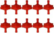5/10pcs Lawn Mower 1/4" Inline Gas Fuel Filter for B&S 298090 298090S Toro 42-5240 56-6360 Garden Trimmer Part(10pcs)