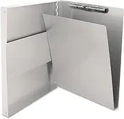 Saunders Form Holder, Side Open, Storage Compartment, 8-1/2 x 12 Inches, Aluminum (SAU10517)