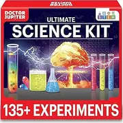 Doctor Jupiter Science Kit for Kids Ages 6-8-10-12-14| Birthday Gift Ideas for 7,8,9,10,11,12,13,14 Year Old Boys & Girls| STEM Learning & Educational Toys with 135+ Experiments