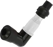 Flash Spark Plug Adapter, Spark Plug Cap Cover, High-Performance 90° Cap | Right Angle Boot With Secure Fit Feature Resistance, Plug Connector for Motorcycles Scooters ATVs Mopeds Engines