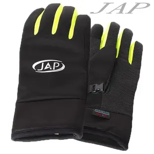 JAP YW-R011 防水防暖 黃色 機車專用手套 觸控 超薄防水手套