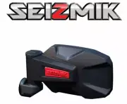 Red Seizmik Strike Side View Mirrors for 2021-2022 Can-Am Commander 700 / 1000