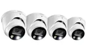 4 New Lorex 4K Ultra HD Dome Deterrence IP Camera E892DD Smart Motion Detection