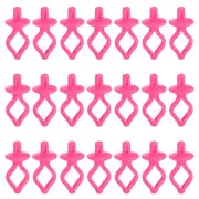 50pcs Bobbin Holder for Thread Spools on Spool Top Bobbins Pink