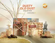 Dusty Old Dust collection. Scale 1:18. Diorama outdoor garage decoration.