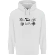 Fossil Set Palaeontologist Palaeontology Childrens Kids Hoodie