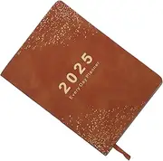 SOPOTUTU Daily Planner Portable Academic Calendar Notepad Elegant Design for Scheduling Yearly Coverage Stylish and Functional Planner for Students and Professionals