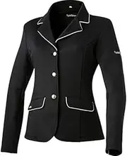 エキア(Ekkia) 988480210 988480210 E-T. Classic SOFTSH.JACK.BLK 10 Equestrian Equipment, Black