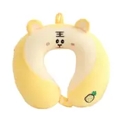 ANYPACK Neck Pillow Tiger Cartoon Memory Cotton U-shaped Soft Fluffy Comfortable Sleep Headrest