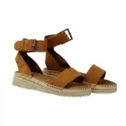 Myra Bag Mustard Wedge Sandals