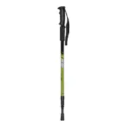 High Trek Wanderer Walking Stick/Pole With Ski Grip Green Aluminium Lightweight